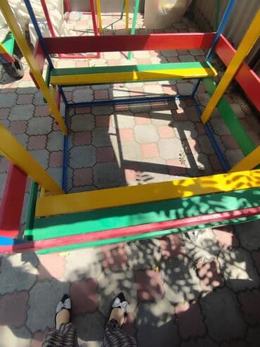 детские домики бишкек: Домик беседка с двумя скамейками в нутри. Домик для детей . Беседка — 3