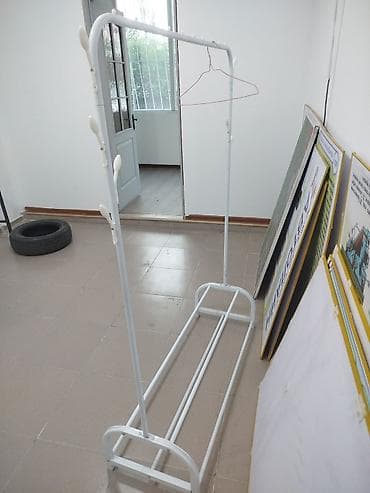 прихож: Напольная вешалка-стойка для одежды с полкой для обуви 1200 — 1