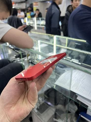 aphone 12 mini: IPhone 12, 128 ГБ, Красный, Защитное стекло, Чехол, Кабель, 83 % — 3