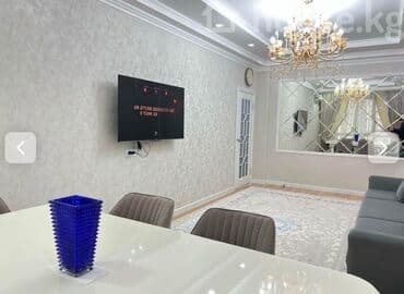 квартира кызыл аскер кудайберген: 2 бөлмө, 73 м², Элитка, 3 кабат, Евроремонт — 6