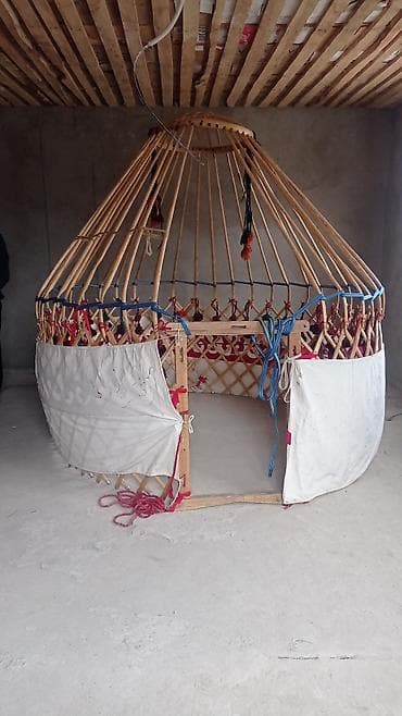 юрты бу: Продажа юрты, Каркас Деревянный, 40 баш, Диаметр: 3.5 метра — 1