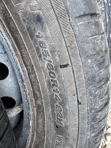 vossen diska: Колеса в сборе 185 / 60 / R 14, Лето, Комплект, Легковые, Железные — 2
