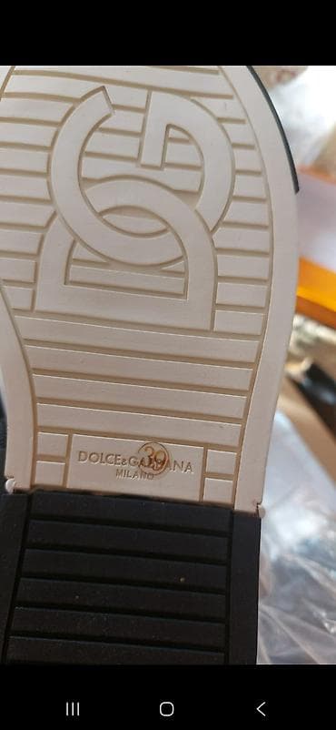 nike react: Кроссовки унисекс Dolce & Gabbana - Размеры: 39–39.5 (указано как — 5