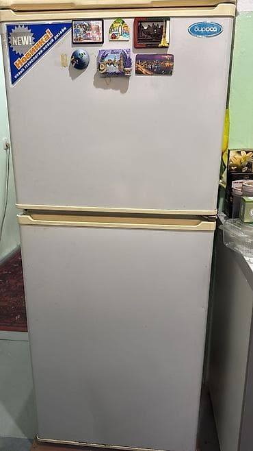 холодильник бирюза: Холодильник Biryusa, Двухкамерный — 2