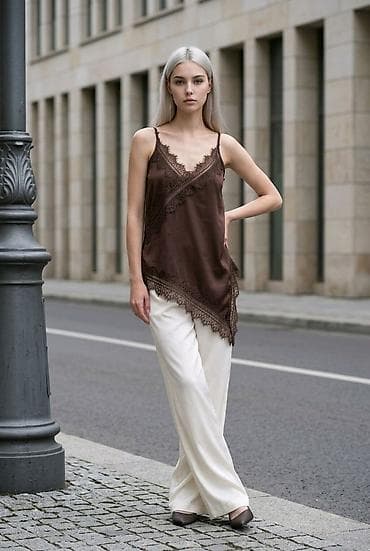 Топ, Шелк, Made in KG, Ассиметричная модель, Новый, S, M, L at lalafo.kg Топ, Шелк, Made in KG, Ассиметричная модель, Новый, S, M, L