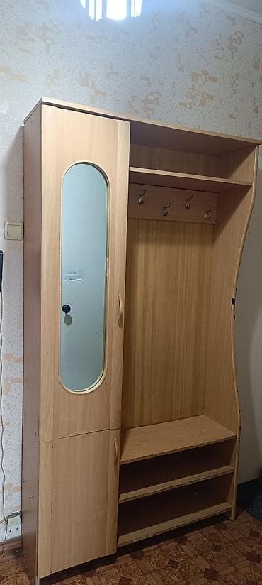 полка под раковину: Шкаф-прихожая, С зеркалом, ЛДСП — 4