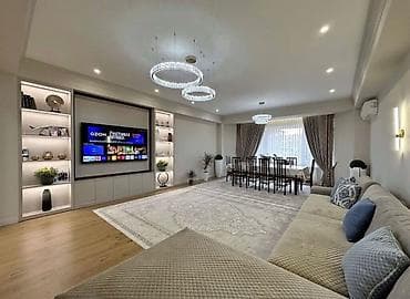 Недвижимость: 4 комнаты, 172 м², Ала-Арча ТРЦ Элитка, 2 этаж, Дизайнерский ремонт — 2