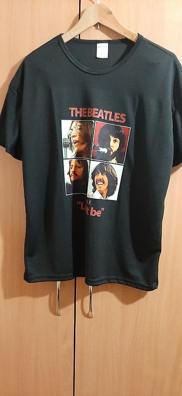 костюм мужской на прокат бишкек: Футболка черного цвета с принтом THE BEATLES “Let it be”. - Спереди — — 1