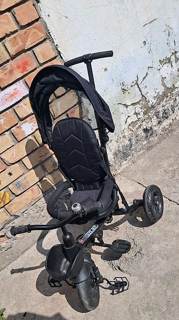 большие машины для детей: Детский велосипед, 3-колесный, 1 - 3 года, Б/у — 1