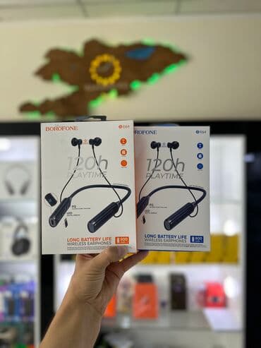 наушники с микрофоном для компьютера бишкек: Шейные наушники Borofone BE64 Автономность 120 часов Отличный — 1