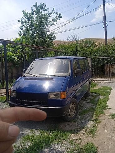 ласти: Volkswagen Transporter: 1994 г., 2 л, Механика, Бензин, Фургон — 5