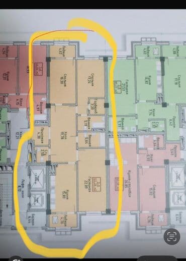 квартира рядом с тэц: 3 комнаты, 120 м², Элитка, 4 этаж, ПСО (под самоотделку) — 1