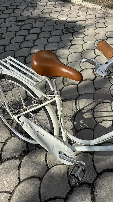 Детские велосипеды: Велосипед японский the originals, рама М, кожаные ручки и седло — 3