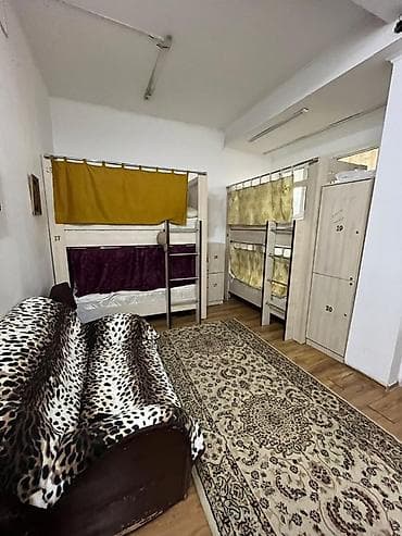 Койко-места в хостеле/общежитии Цены: Сутка - 700 сом ✅ Неделя -