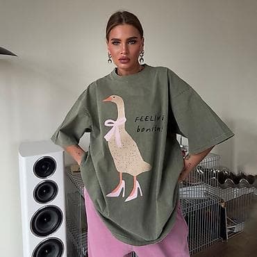 Футболка, Оверсайз, Хлопок, Новый, L, XL, 2XL