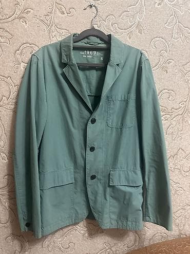 pull bear: Хлопковая легкая курточка, из мужской коллекции gap, можно на — 1