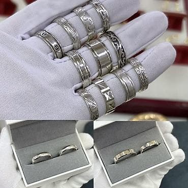 Кольцо, Обручальное, Проба 925, Унисекс, Новый