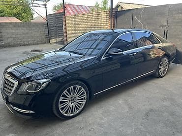 Унаа сатуу: Mercedes-Benz S-Class: 2018 г., 4 л, Автомат, Бензин, Седан — 2