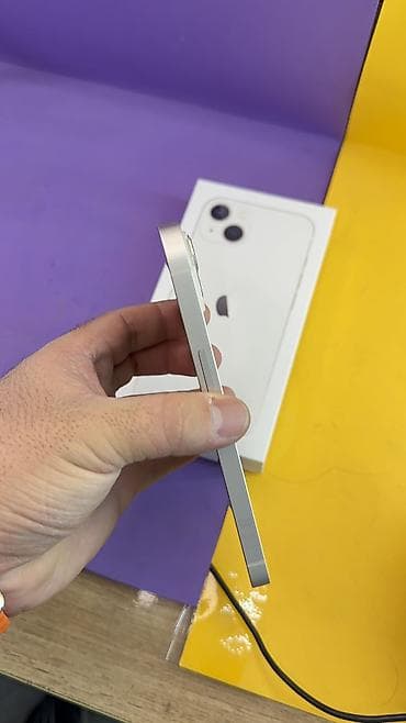 osh iphone: IPhone 13, Б/у, 128 ГБ, Коробка, 80 % — 5