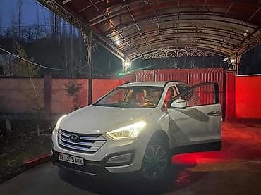 Hyundai Santa Fe: 2014 г., 2.2 л, Автомат, Бензин, Кроссовер