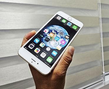 айфон 6: IPhone 6 Plus, Б/у, 16 ГБ, Золотой, Защитное стекло, 89 % — 5
