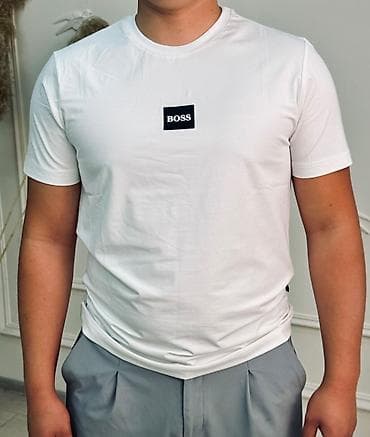 Эркектер кийими: Эркектердин футболкасы, M, L, XL, Emporio Armani, Жаңы, түсү - Күрөң — 7