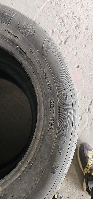 шини 235 55r17: Шины 235 / 55 / R 17, Лето, Б/у, 1 шт, Легковые, Германия, Michelin — 2