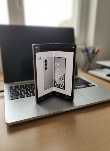 микро флешки: Samsung Galaxy Z Fold 6, Б/у, 256 ГБ, цвет - Серебристый, 2 SIM, eSIM — 1