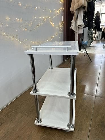 Офисная мебель: Тележка-органайзер на колесах, Б/у, Дерево, Самовывоз, Платная доставка — 8