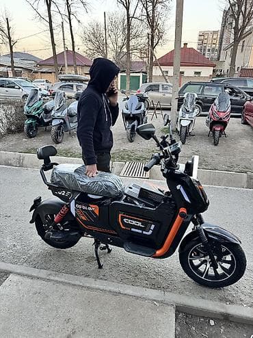 Кумурска мотороллер: Электроскутер U2 (городской электробайк) Равный по мощности 150куб — 6