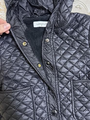 летние вещи: Стеганая детская куртка с капюшоном - Цвет: черный - Тип: легкая — 2