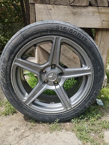 r17 р17: Колеса в сборе 215 / 50 / R 17, Зима, 1 шт, Легковые, Литые, отверстий - 5 — 4