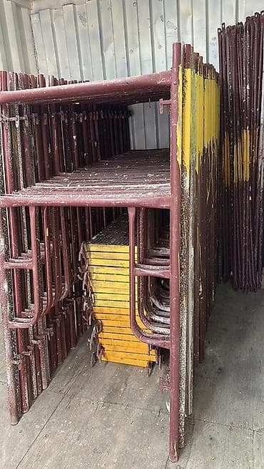 solutions elementary: Аренда строительных лесов - Металлические рамные леса для фасадных и — 1