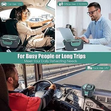 термос для еды с подогревом: Пищевой контейнер, цвет - Серый, Самовывоз, Платная доставка — 6