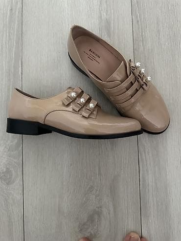 Сабо: Лоферы BASCONI женские (Лаковая кожа) р. 38 Удобные, лаконичные — 4