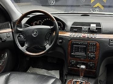 мерседес сешка: Mercedes-Benz S-Class: 2001 г., 5 л, Автомат, Газ, Седан — 8