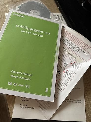 yamaha psr 1000: Цифровое пианино-синтезатор Yamaha piaggero NP-V8o (полно размерная — 4