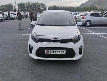 авто в такси: Kia Morning: 2017 г., 0.1 л, Вариатор, Газ, Хэтчбэк — 1