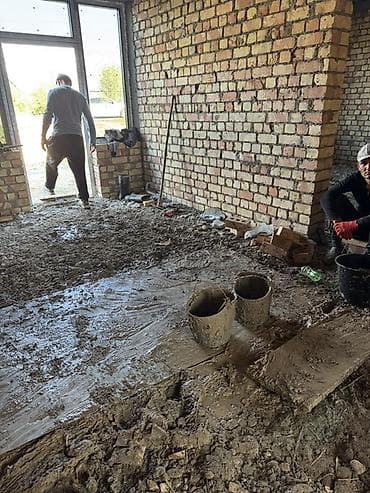 ts group: Кладка,фундамент, стяжка шыбак, черный потолок жазайбыз — 4