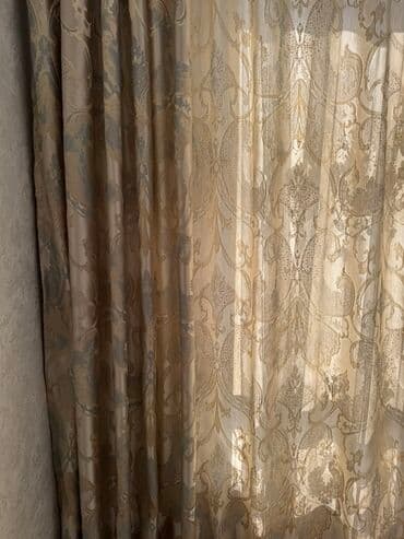 данчак тайлар: Продаю комплект штор( тюль и 2 портьеры) Новые, продаю, так как не — 2