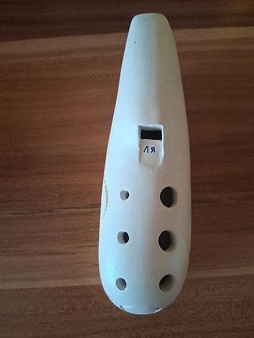 Гитары: Керамическая окарина (флейта-окарина) ручной работы. - Материал — 3