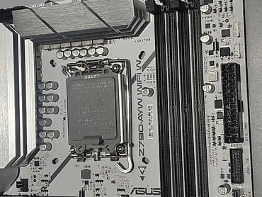 Техника и электроника: Материнская плата ASUS Z790-AYW WIFI W (форм-фактор ATX) - Сокет — 3