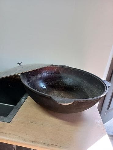 Продаю казан "Kukmara" с крышкой. Производство Россия, объём 15 at lalafo.kg Продаю казан "Kukmara" с крышкой. Производство Россия, объём 15