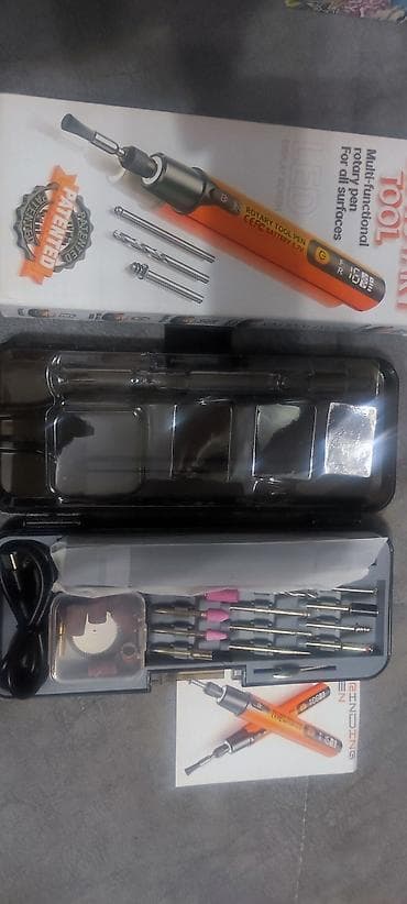 md 4030: Ювелирная многофункциональная бормашинка мини-гравер с аксессуарами — 6