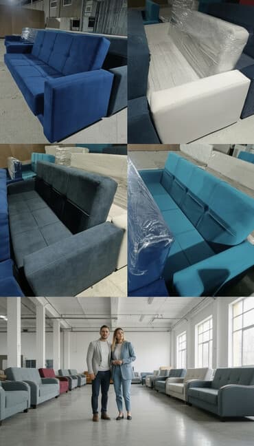 мягкие диваны: Раскладной диван, Новый — 1