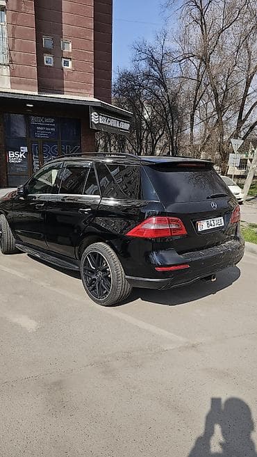 Mercedes-Benz ML-Class: 2012 г., 3.5 л, Автомат, Бензин, Кроссовер
