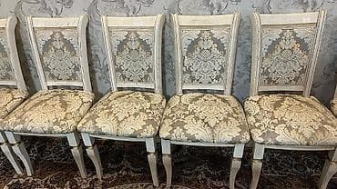 small table: Стол и стул для зала, Б/у, Самовывоз, цвет - Бежевый — 3