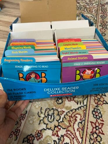 шайлушай из бумаги: Bob books deluxe reader collection. Книжки для освоения навыка чтения — 4