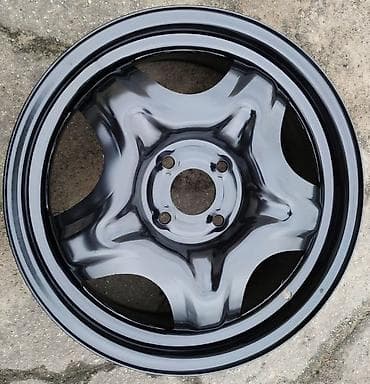 запчасть хонда фит: Железные Диски R 16 Комплект, отверстий - 4, Б/у — 1