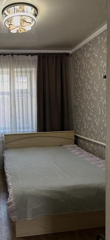 Двуспальная кровать, С матрасом, длина - 200 см